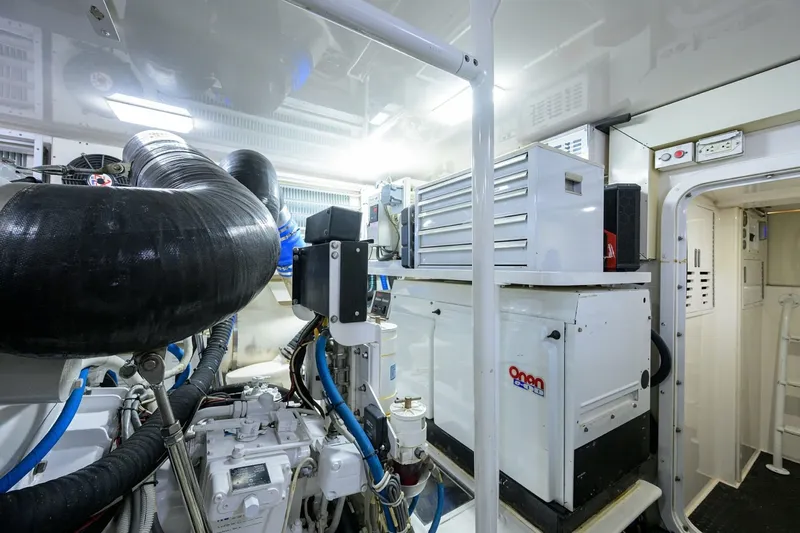 Slide: The Image of Viking 68 - BLOWFISH3 - Engine Room 2008 Viking 68 Convertible - BLOWFISH3 - 6890633