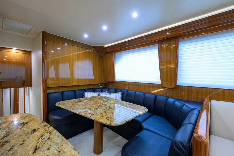 Slide: The Image of Viking 68 - BLOWFISH3 - Dinette 2008 Viking 68 Convertible - BLOWFISH3 - 6890603