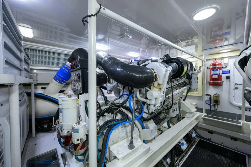 Slide: The Image of Viking 68 - BLOWFISH3 - Engine Room 2008 Viking 68 Convertible - BLOWFISH3 - 6890634