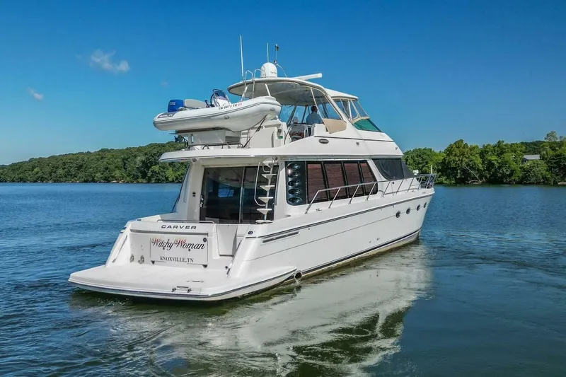 Slide: The Image of Carver Yachts 570 Voyager Pilothouse 2005 - 6987154