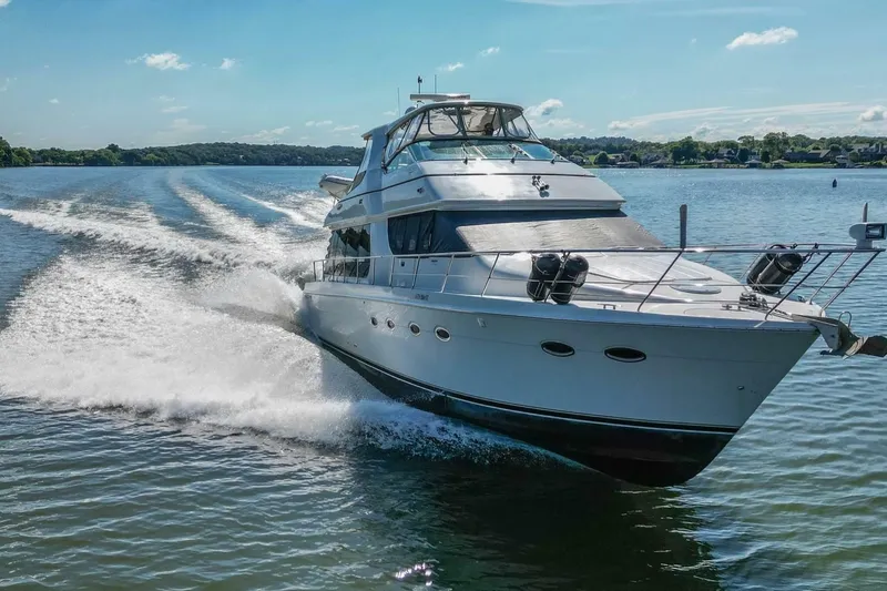 Slide: The Image of Carver Yachts 570 Voyager Pilothouse 2005 - 6987172