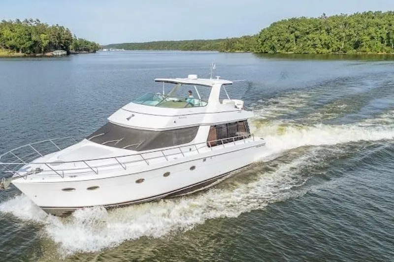 Slide: The Image of Carver Yachts 570 Voyager Pilothouse 2003 - 7240802