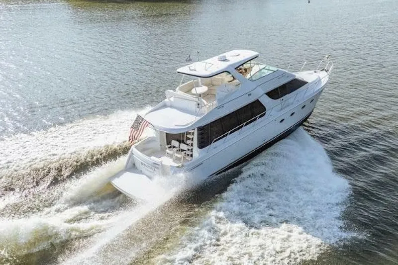 Slide: The Image of Carver Yachts 570 Voyager Pilothouse 2003 - 7240795