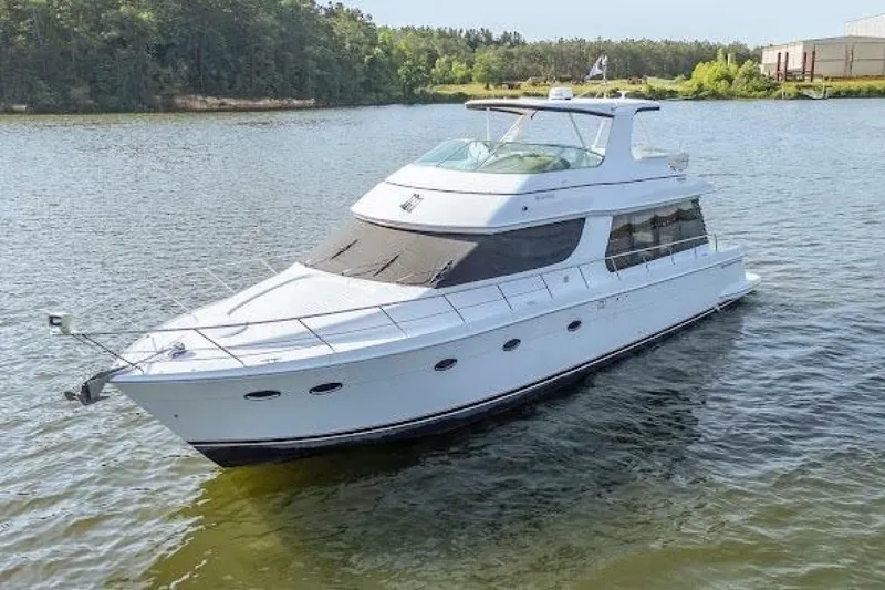 Slide: The Image of Carver Yachts 570 Voyager Pilothouse 2003 - 7240829