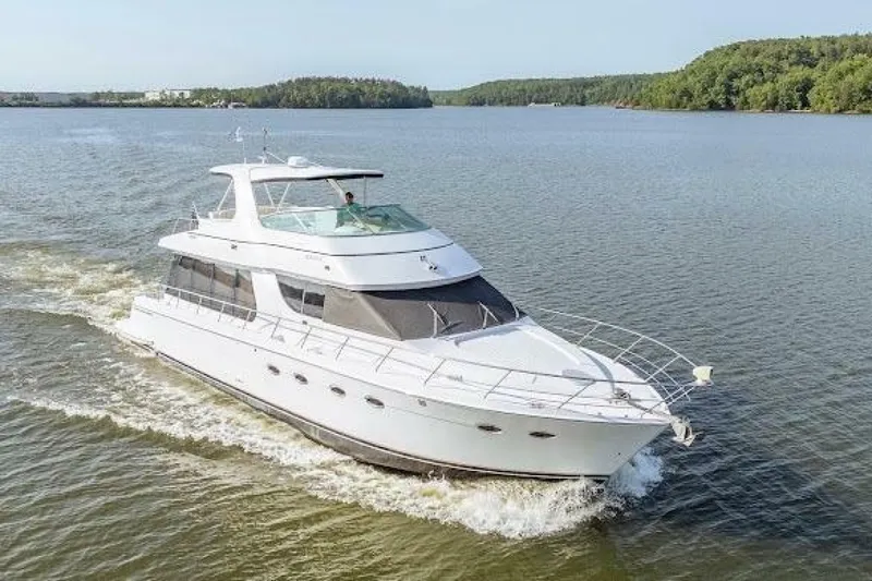 Slide: The Image of Carver Yachts 570 Voyager Pilothouse 2003 - 7240809
