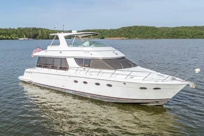 Slide: The Image of Carver Yachts 570 Voyager Pilothouse 2003 - 7240837