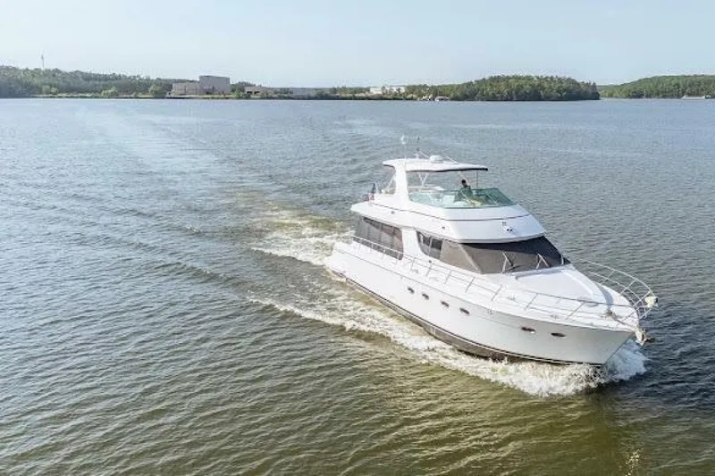 Slide: The Image of Carver Yachts 570 Voyager Pilothouse 2003 - 7240806