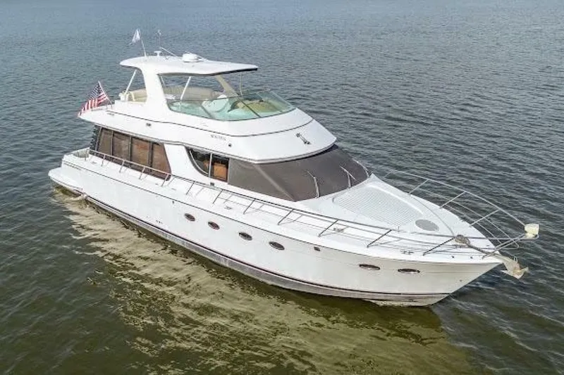 Slide: The Image of Carver Yachts 570 Voyager Pilothouse 2003 - 7240835