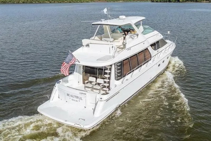 Slide: The Image of Carver Yachts 570 Voyager Pilothouse 2003 - 7240805