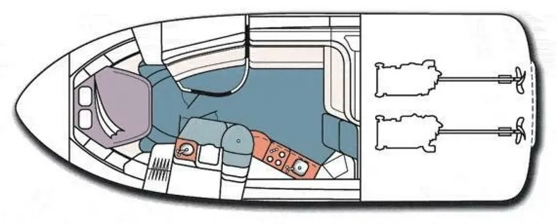 Slide: The Image of Sea Ray 410 Express Cruiser 2002 - 6988702