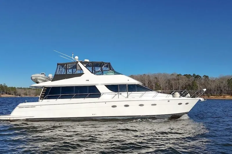 Slide: The Image of Carver Yachts 570 Voyager Pilothouse 2001 - 6956251