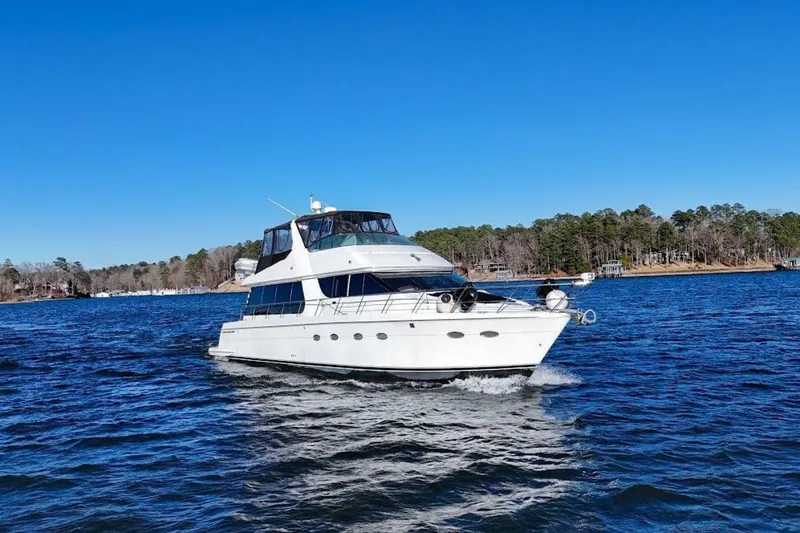 Slide: The Image of Carver Yachts 570 Voyager Pilothouse 2001 - 6956258
