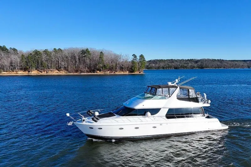Slide: The Image of Carver Yachts 570 Voyager Pilothouse 2001 - 6956233