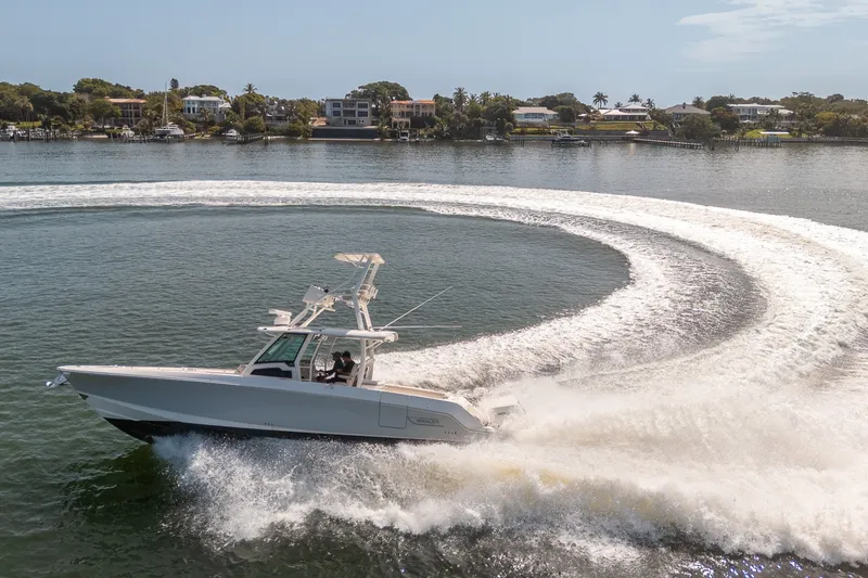 Slide: The Image of Boston Whaler 380 Outrage - Worth the Tiempo 2021 Boston Whaler 380 Outrage - Worth the Tiempo - 6913416