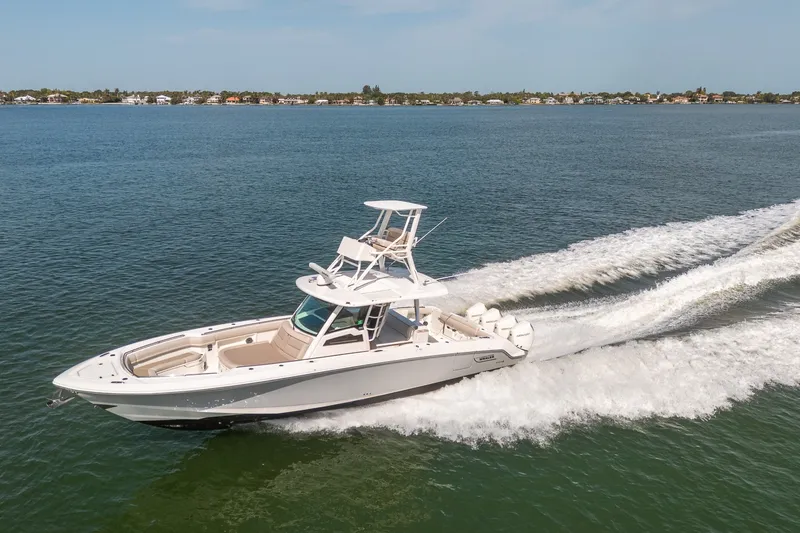 Slide: The Image of Boston Whaler 380 Outrage - Worth the Tiempo 2021 Boston Whaler 380 Outrage - Worth the Tiempo - 6913325
