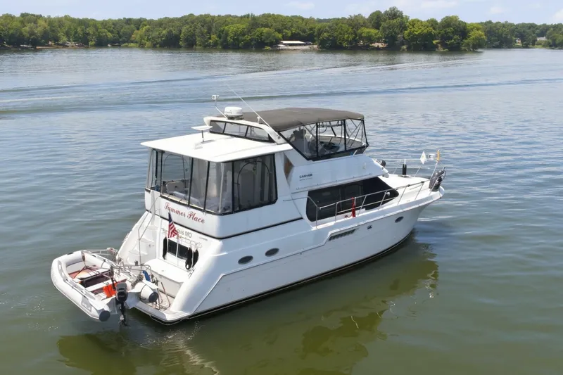 Slide: The Image of Carver Yachts 406 Aft Cabin Motor Yacht 2000 - 6956846