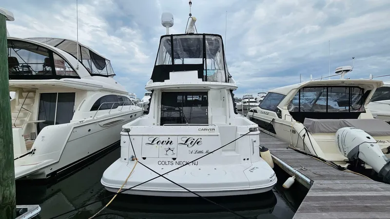 Slide: The Image of Carver Yachts 450 Voyager Pilothouse 2000 - 7242733