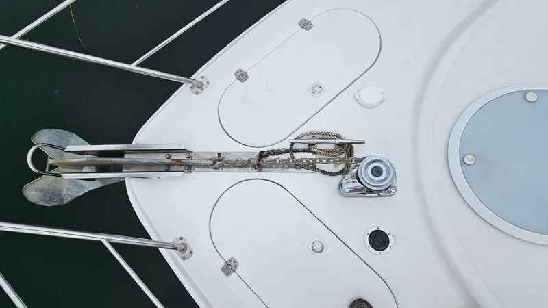 Slide: The Image of Carver Yachts 450 Voyager Pilothouse 2000 - 6956999