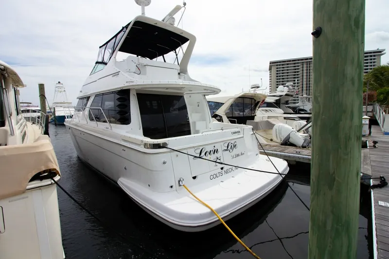 Slide: The Image of Carver Yachts 450 Voyager Pilothouse 2000 - 7745721