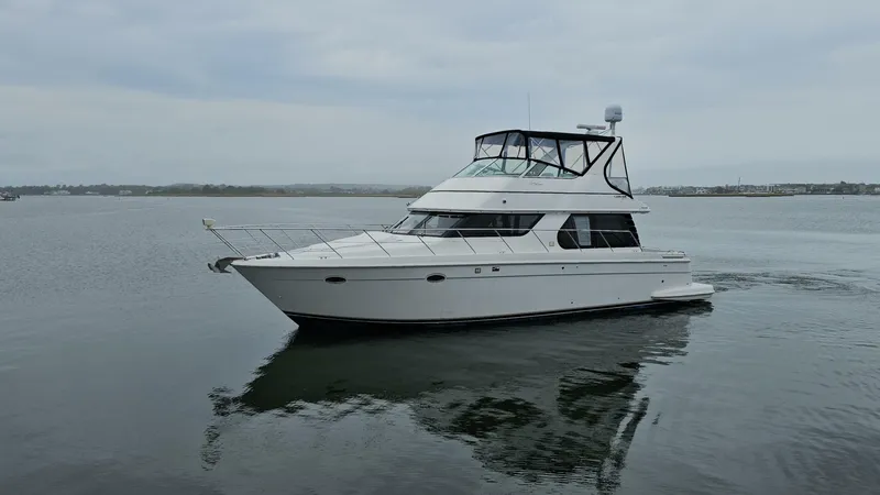 Slide: The Image of Carver Yachts 450 Voyager Pilothouse 2000 - 6956921