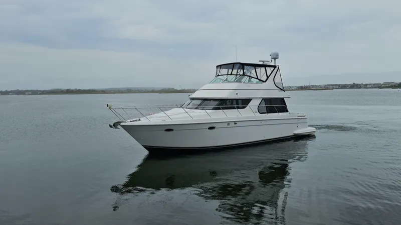Slide: The Image of Carver Yachts 450 Voyager Pilothouse 2000 - 6956913