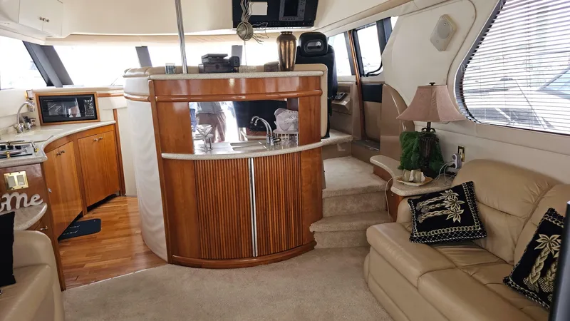 Slide: The Image of Carver Yachts 450 Voyager Pilothouse 2000 - 6957014