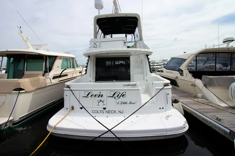 Slide: The Image of Carver Yachts 450 Voyager Pilothouse 2000 - 7745719