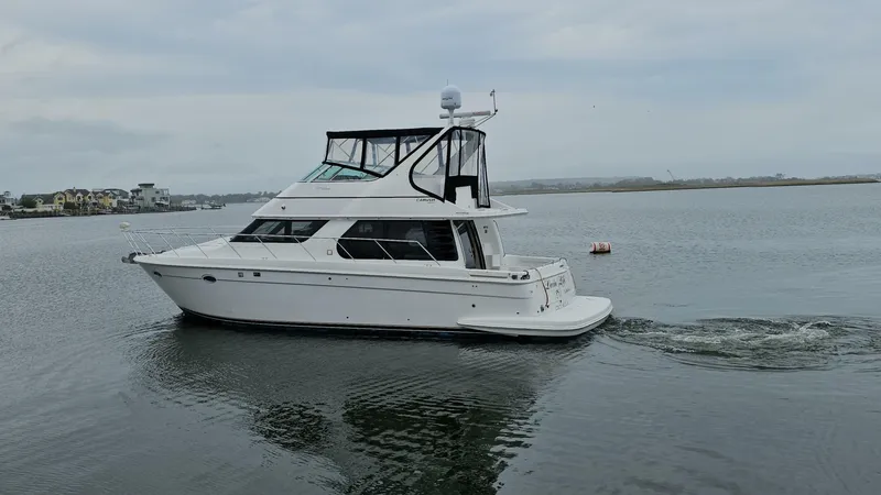 Slide: The Image of Carver Yachts 450 Voyager Pilothouse 2000 - 6956938