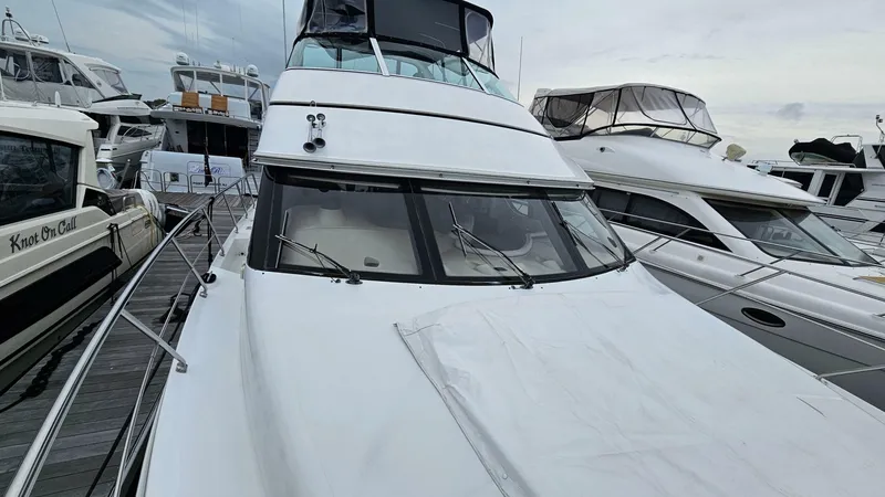 Slide: The Image of Carver Yachts 450 Voyager Pilothouse 2000 - 6956979
