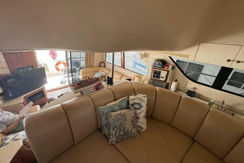 Slide: The Image of Carver Yachts 450 Voyager Pilothouse 1999 - 6957385