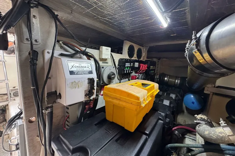 Slide: The Image of Carver Yachts 450 Voyager Pilothouse 1999 - 6957439