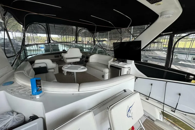 Slide: The Image of Carver Yachts 450 Voyager Pilothouse 1999 - 6957281