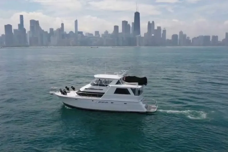 Slide: The Image of Hatteras 52 Sport Deck Motor Yacht 1998 - 7243452