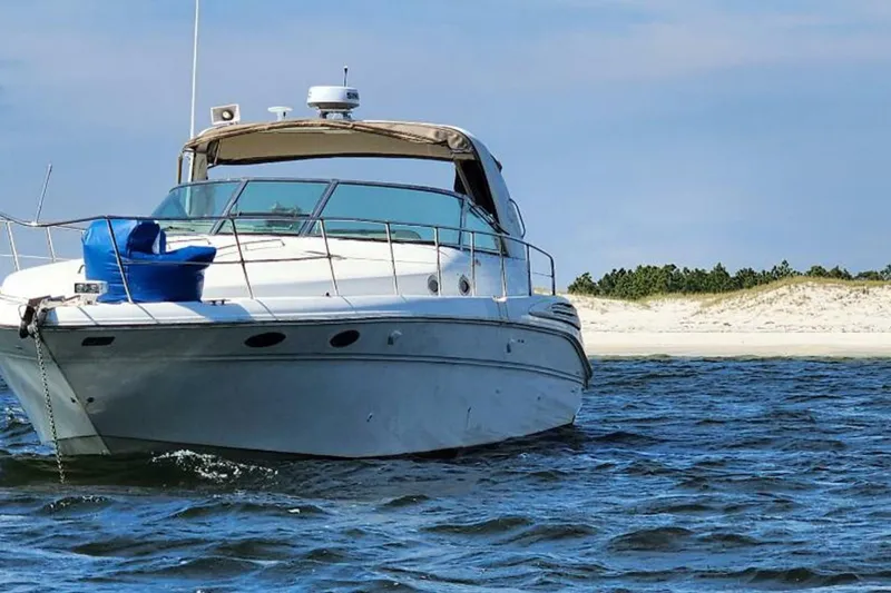 Slide: The Image of Sea Ray Sundancer 400 1998 - 6957646