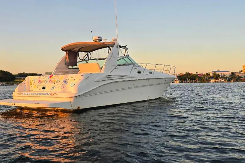 Slide: The Image of Sea Ray Sundancer 400 1998 - 7243667