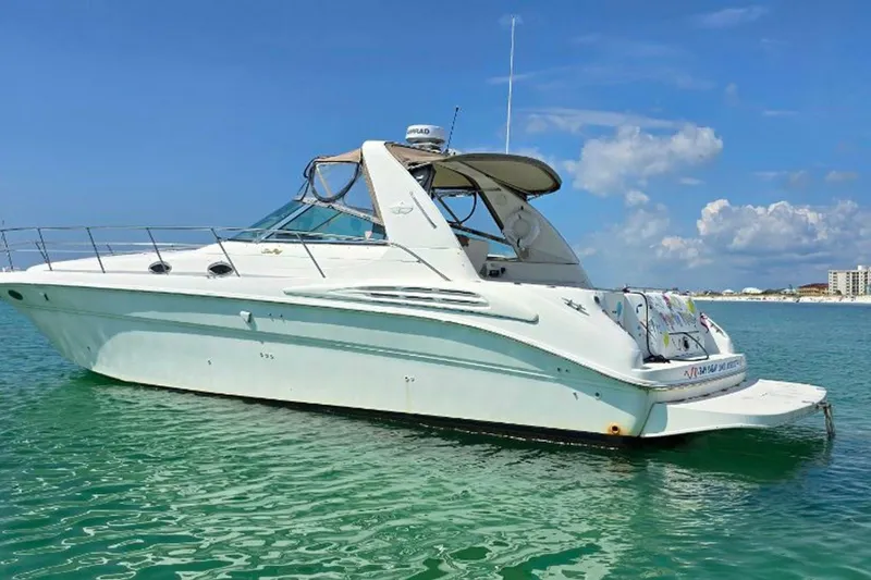 Slide: The Image of Sea Ray Sundancer 400 1998 - 6957650