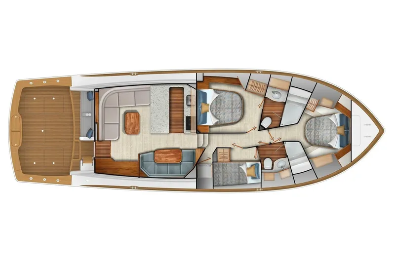 Slide: The Image of Viking 50 Convertible 1998 - 7394799