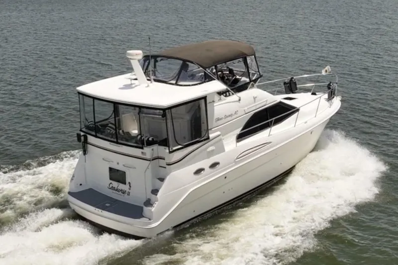 Slide: The Image of Sea Ray 370 Aft Cabin 1997 - 7394666