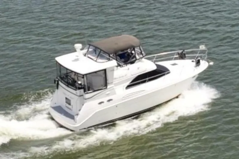 Slide: The Image of Sea Ray 370 Aft Cabin 1997 - 6957943