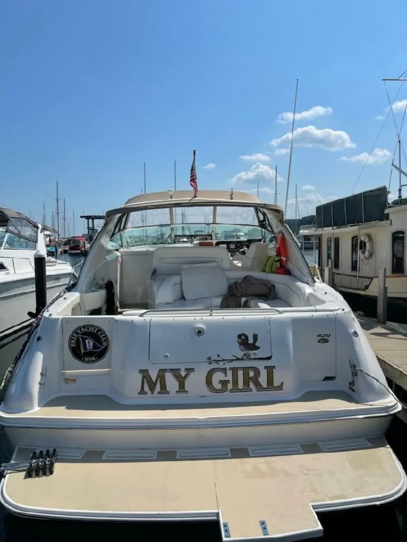 Slide: The Image of Sea Ray 450 Sundancer 1995 - 6958272
