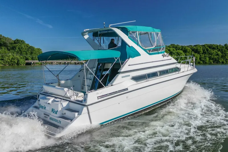 Slide: The Image of Carver Yachts 380 Santego 1994 - 6958320