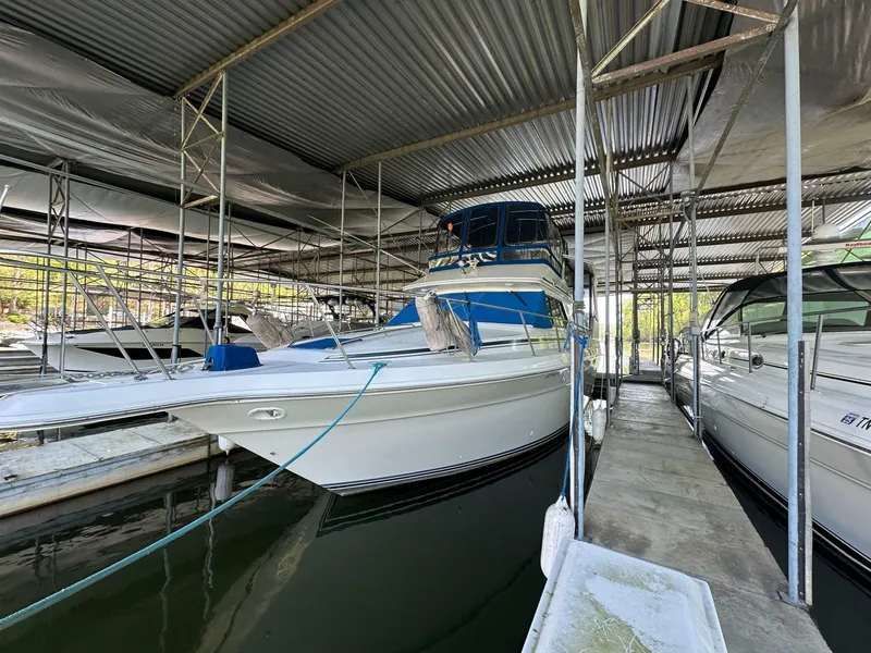 Slide: The Image of Sea Ray 380 Aft Cabin 1991 - 7244860