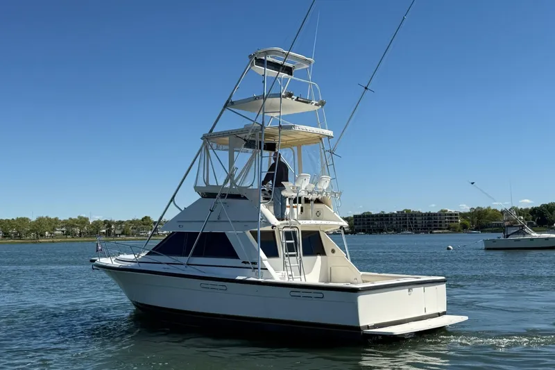 Slide: The Image of Phoenix Bass Boat 34 SFX Convertible 1987 - 6989480