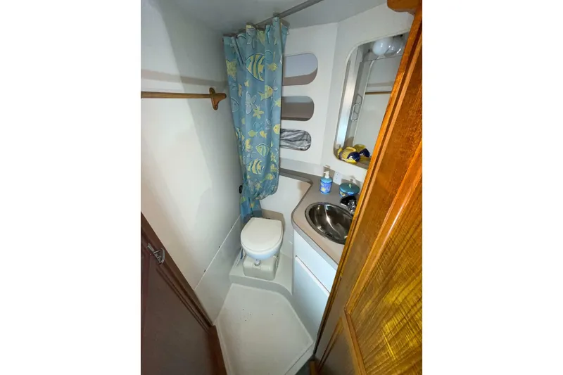 Slide: The Image of Carver Yachts 370 Aft Cabin Motor Yacht 1994 - 7244649