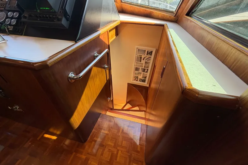 Slide: The Image of Hatteras 70 Cockpit Motor Yacht 1991 - 7245226