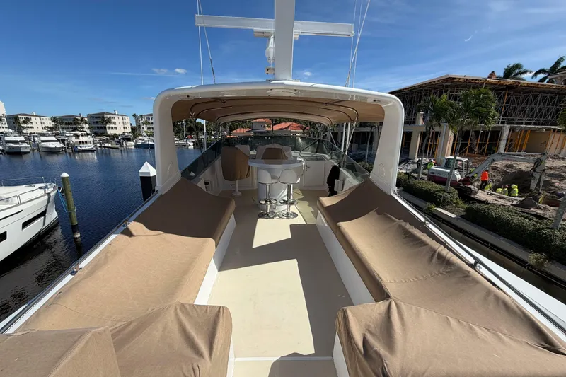 Slide: The Image of Hatteras 70 Cockpit Motor Yacht 1991 - 7244964