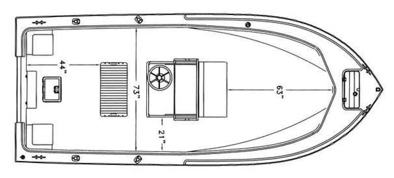 Slide: The Image of Parker Marine 1801 Center Console 2005 - 7392938