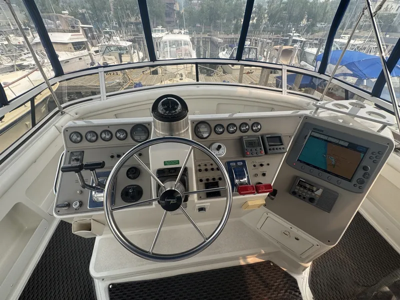 Slide: The Image of Carver Yachts 445 Aft Cabin 1997 - 6981579