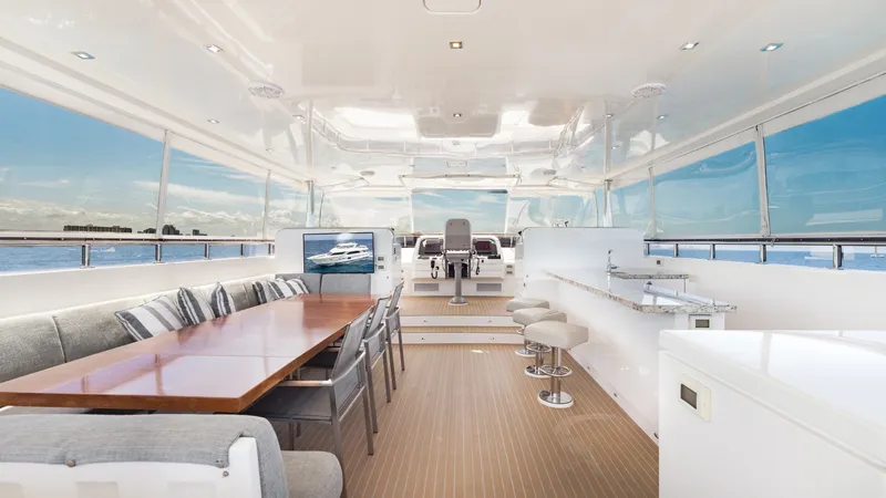 Slide: The Image of Two level flybridge deck - 7090857