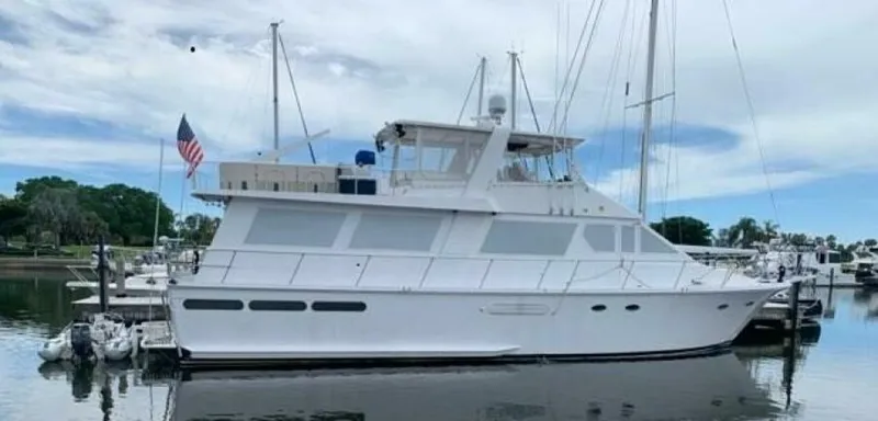 Slide: The Image of 1988 Viking Cockpit Motor Yacht - 7087702